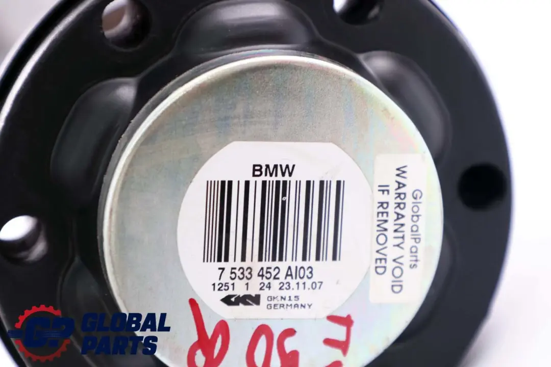 Eje De salida De transmision Derecha para BMW E87 LCI E90 E91 E92 E93 con número de pieza 7533452 BMW E87 LCI E90 E91 E92 E93 Eje De salida De transmision Derecha - SKU 7533452 - Número de pieza 7533452