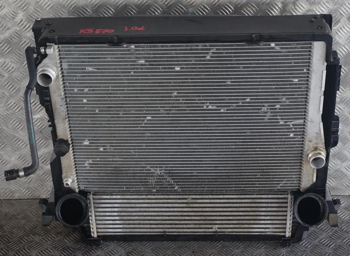 BMW X5 X6 Serie E70 E71 Motor Refrigeracion Radiador Intercooler Pack 7533472