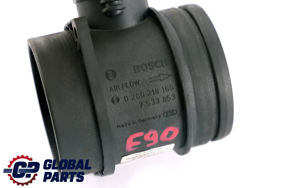 Débitmètre BMW X3 E83 Z4 E85 E84 E87 E90 E91 Essence Air Masse Chaude pour à propos du numéro de pièce 7533853 Débitmètre BMW X3 E83 Z4 E85 E84 E87 E90 E91 Essence Air Masse Chaude - SKU 7533853 - Numéro de pièce 7533853