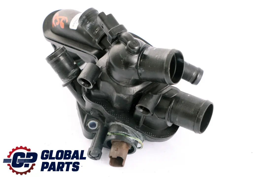 cooling thermostat with housing Petrol to Mini Cooper R55 R56 Engine with Part number 11537534521 Mini Cooper R55 R56 Engine cooling thermostat with housing Petrol - SKU 7534521 - Part number 11537534521