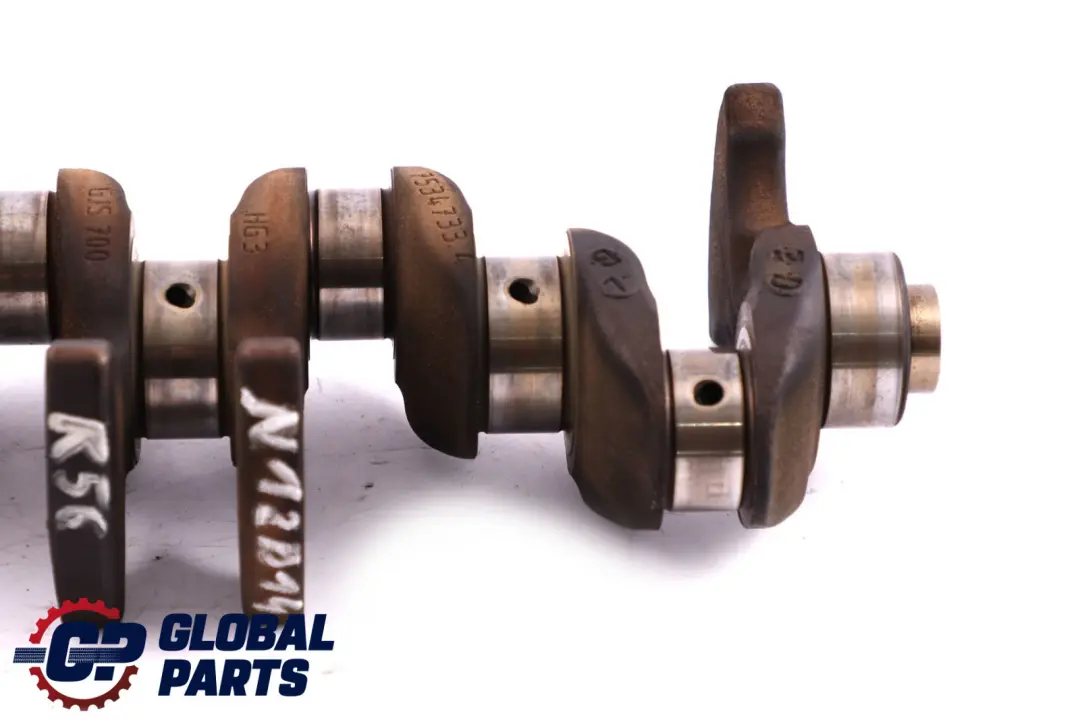 N12B14A Moteur Vilebrequin pour Mini One R55 R56 N12 1.4 à propos du numéro de pièce 7534733 Mini One R55 R56 N12 1.4 N12B14A Moteur Vilebrequin - SKU 7534732 - Numéro de pièce 7534733