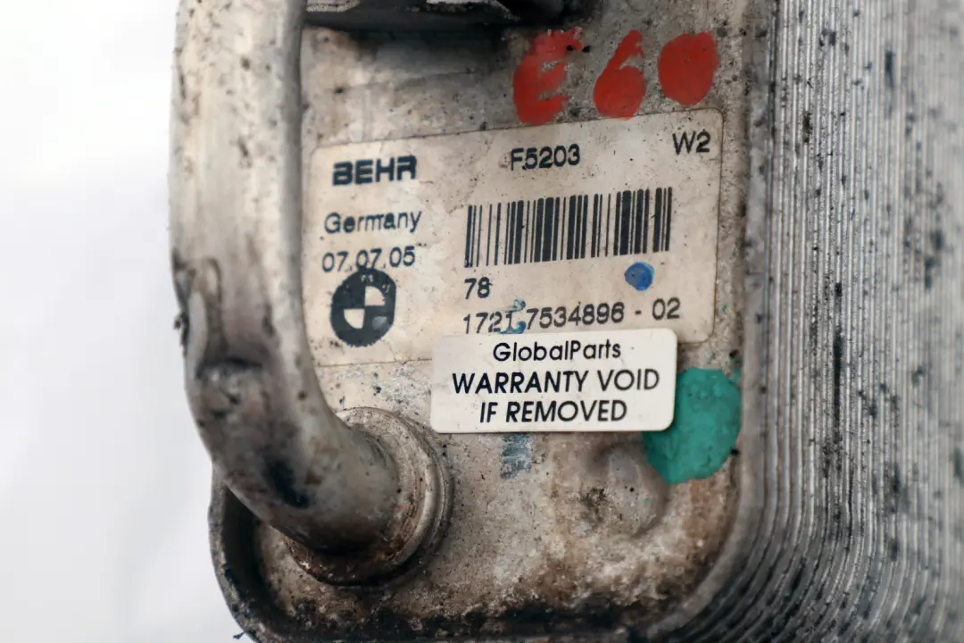 echangeur Transmission Automatique 1711 pour BMW 5 6 E60 E64 à propos du numéro de pièce 7534896 BMW 5 6 E60 E64 echangeur Transmission Automatique 1711 - SKU 7534896 - Numéro de pièce 7534896