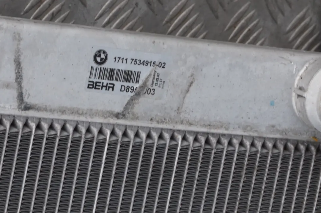 BMW 5 6 E60 E63 N52 525i 530i Air Conditionné Radiateur Petrol - SKU 7534915 - Numéro de pièce 7534915