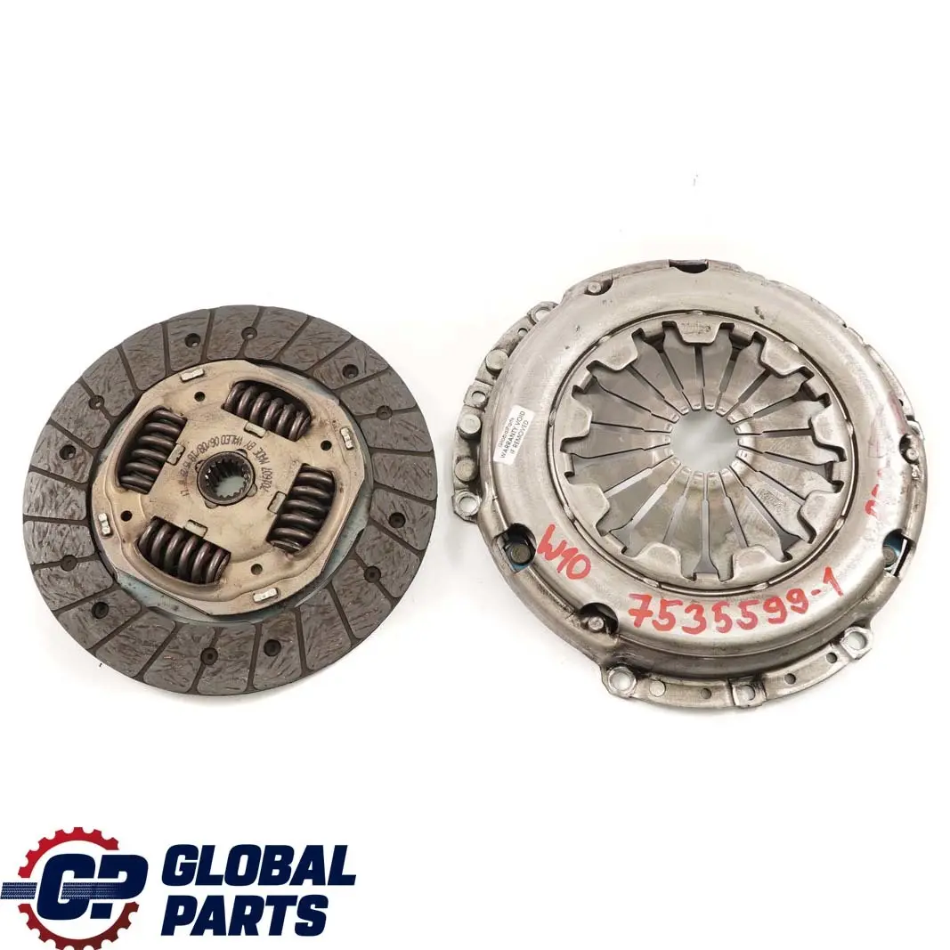 Mini Cooper One R50 R52 Petrol W10 Clutch Pressure Plate Disc Kit Set 7561754 - SKU 7535599-1 - Part number 7535599