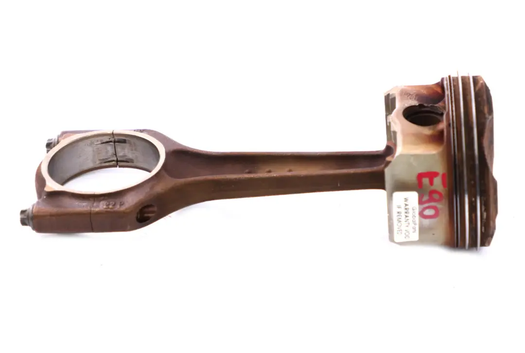 BMW E60 E87 E90 Mahle Tłok korbowód N52 benzyna - SKU 7536373 - Numer Części 7536373