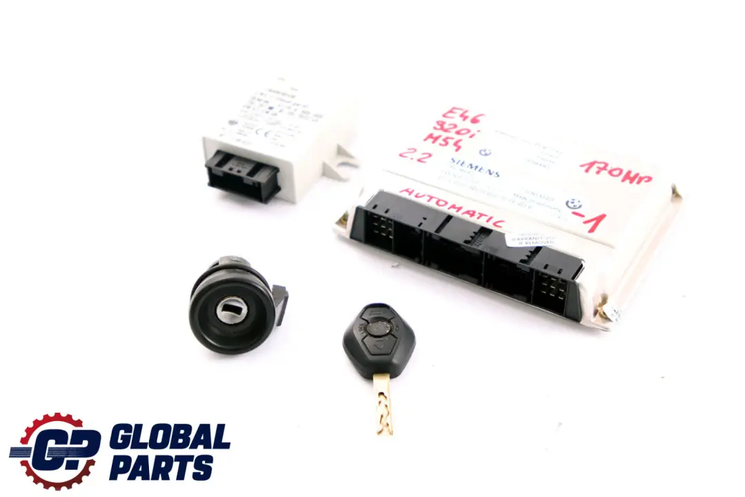 M54 170HP ECU Kit DME + EWS3 + Key Automati to BMW 3 Series E46 320i Petrol with Part number 7536649 BMW 3 Series E46 320i Petrol M54 170HP ECU Kit DME + EWS3 + Key Automati - SKU 7536649-1 - Part number 7536649