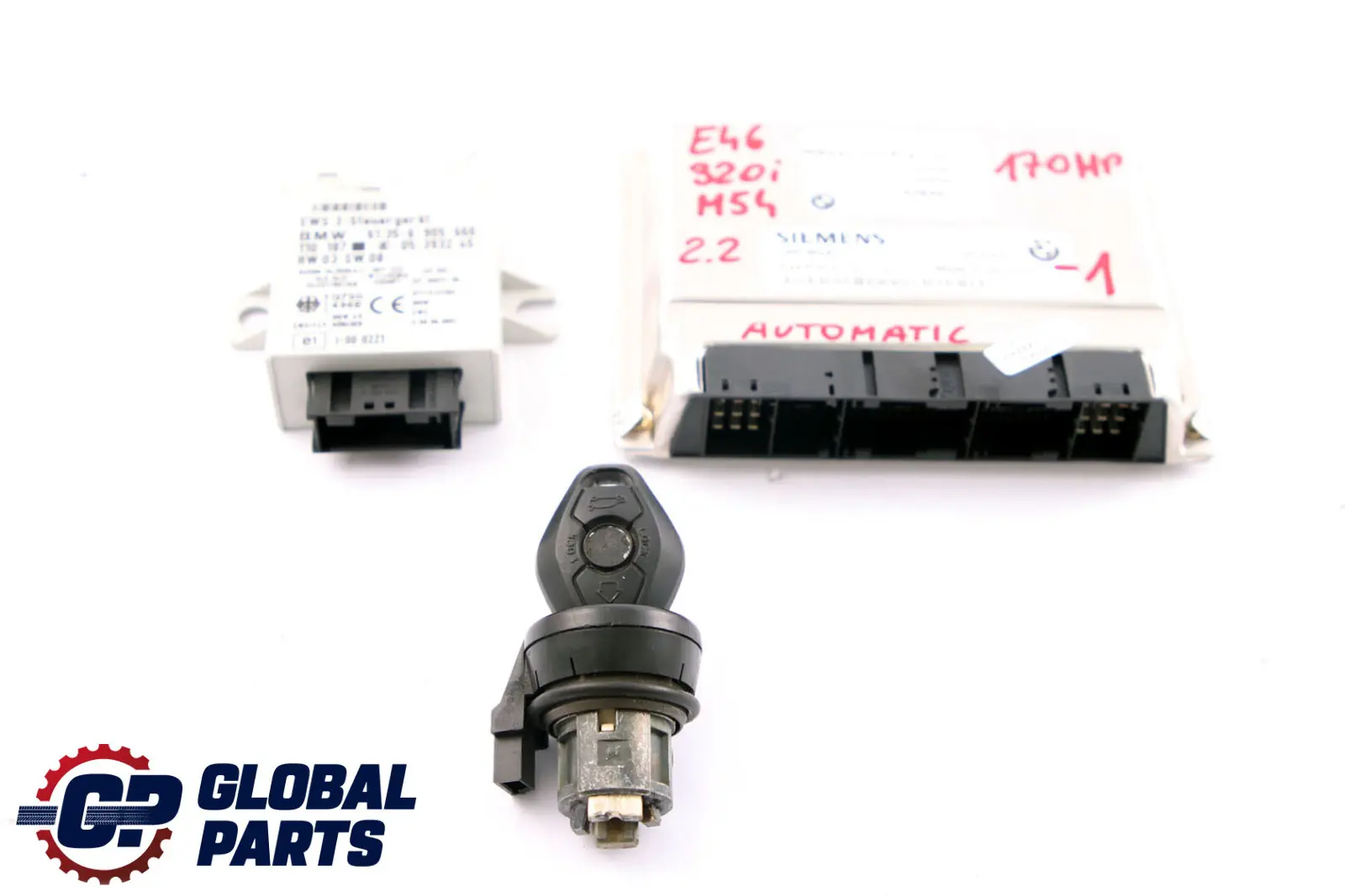 BMW 3 Series E46 320i Petrol M54 170HP ECU Kit DME 7536649 + EWS3 + Key Automati