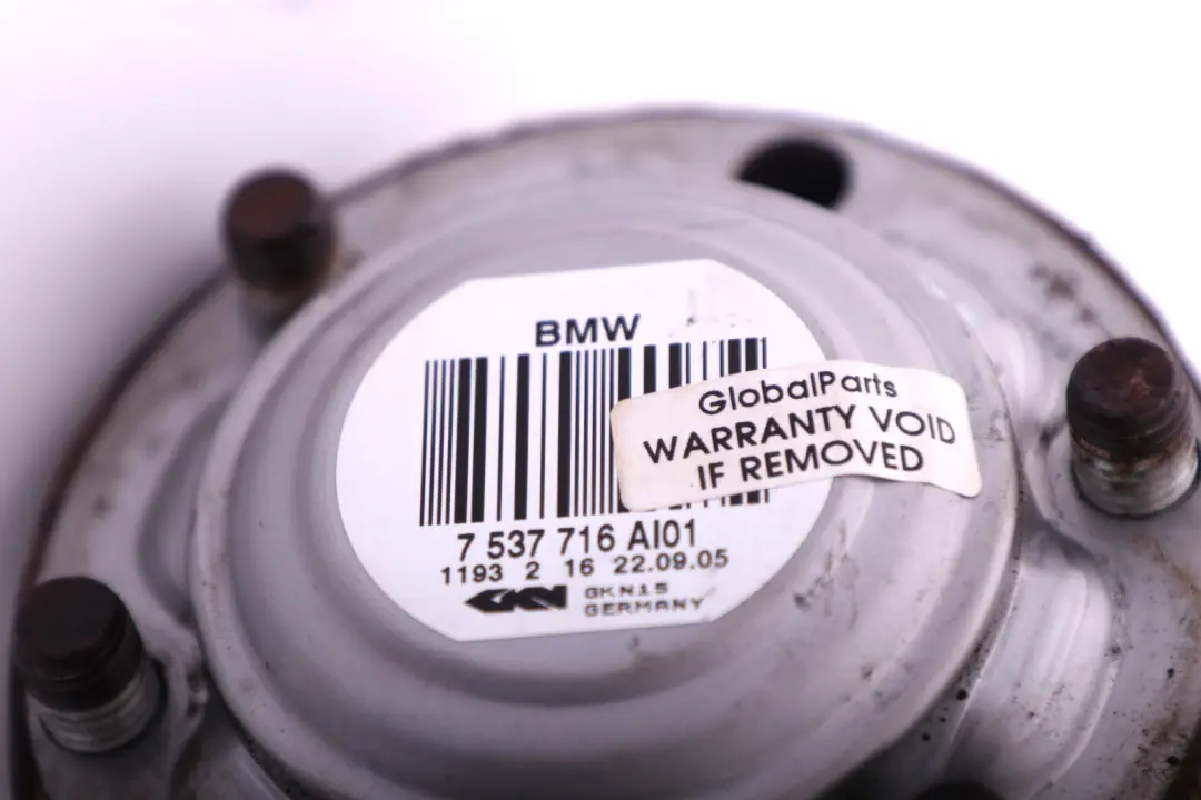 BMW E87 E90 E92 Benzin Abtriebswelle Rechts LK=86MM/D=38MM - SKU 7537716 - Teilenummer 7537716