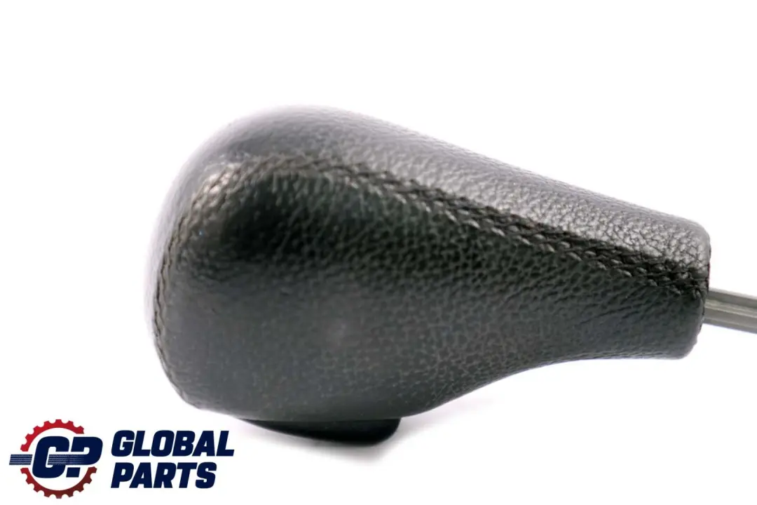 Leather Selector Lever Gear Stick Knob to BMW 1 X3 Series E83 E87 LCI Black with Part number 7537992 BMW 1 X3 Series E83 E87 LCI Black Leather Selector Lever Gear Stick Knob - SKU 7537992-1 - Part number 7537992