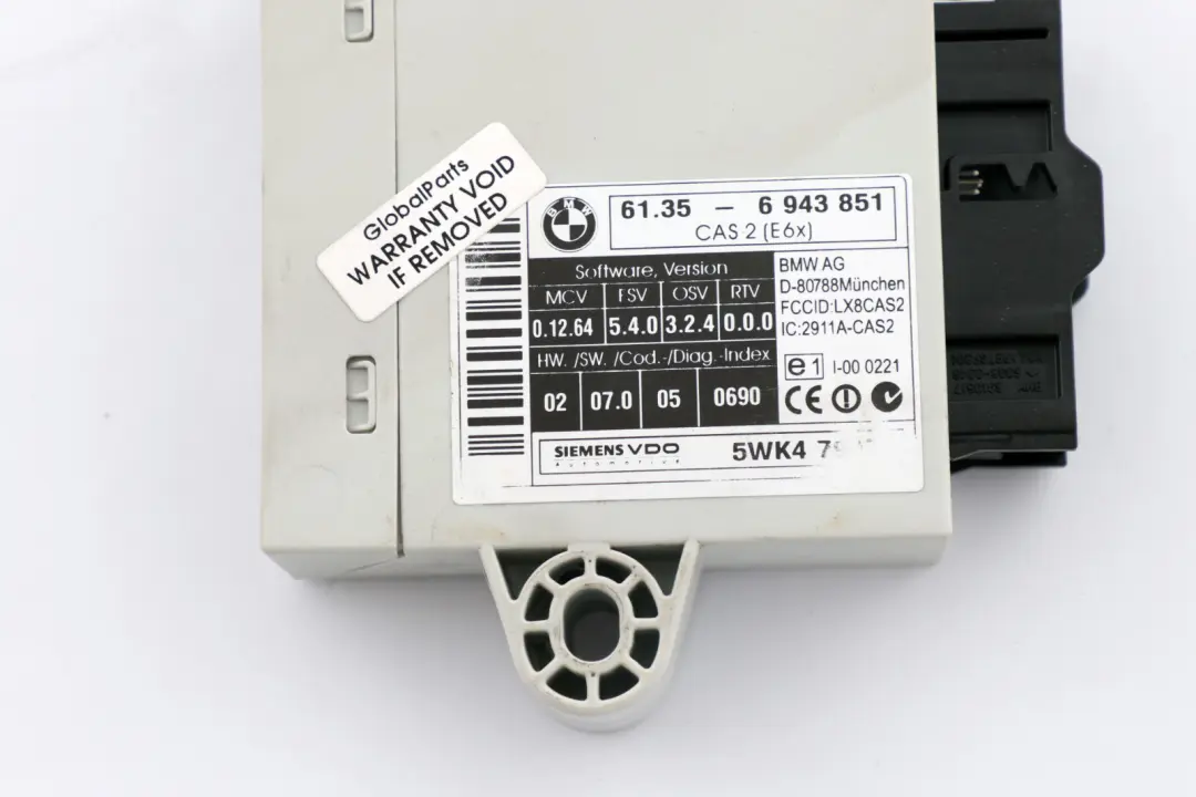 M54 170HP ECU Kit DME CAS2 + Schlüssel + Lenksäule für BMW 5 er E60 520i mit Teilenummer 7539112 BMW 5 er E60 520i M54 170HP ECU Kit DME CAS2 + Schlüssel + Lenksäule - SKU 7539112-2 - Teilenummer 7539112