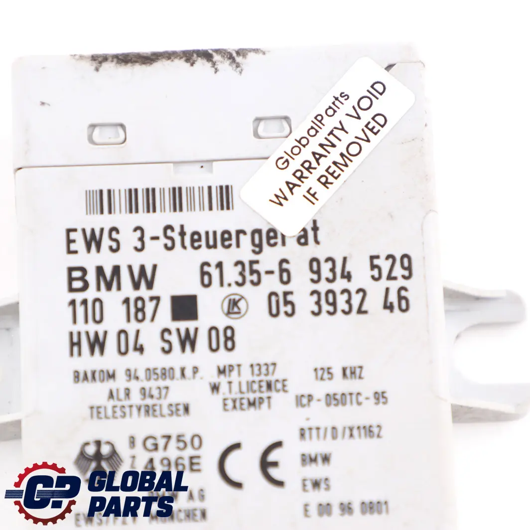 MINI Cooper R50 R52 1.6i W10 116HP Engine ECU Kit DME EWS Key Manual - SKU 7539808-1 - Part number 7539808