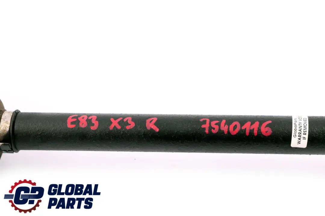 BMW X3 E83 L'Arbre De Sortie Arriere Axis Droite Lk = 86MM D= 27MM - SKU 7540116 - Numéro de pièce 7540116
