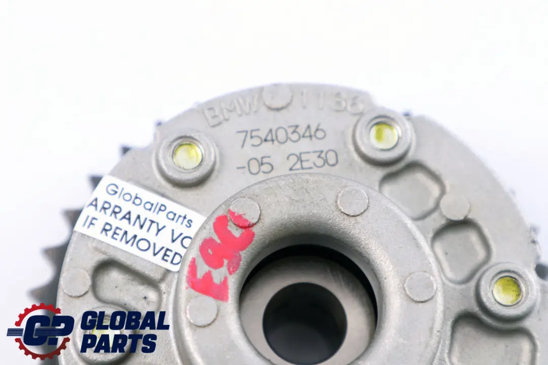 Adjustment Unit Inlet Camshaft to BMW E60 E81 E87 E90 E91 LCI with Part number 7540346 BMW E60 E81 E87 E90 E91 LCI Adjustment Unit Inlet Camshaft - SKU 7540346 - Part number 7540346