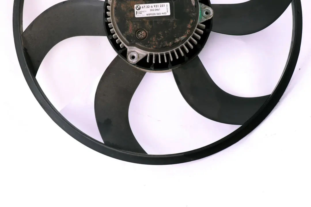 BMW E60 E61 E63 Gasolina N52 N52N Radiador Ventilador 400W 6931231 - SKU 7540681 - Número de pieza 7540681