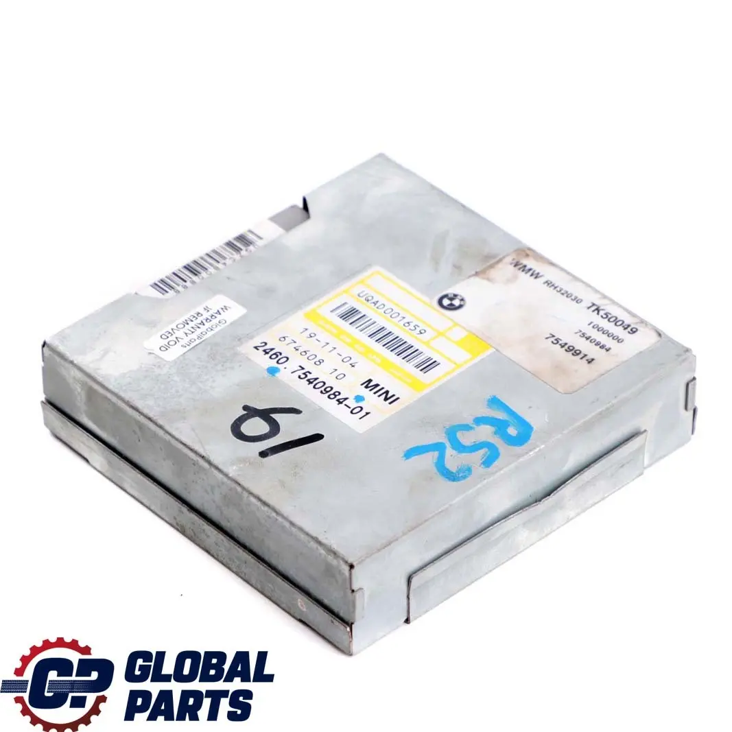 Mini Cooper S R52 R53 Automatic Gearbox Basic Control Unit EGS - SKU 7540984 - Part number 7540984