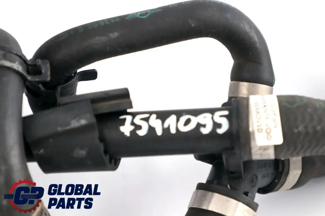 Mini Cooper R52 R53 Cooling System Coolant Water Return Hose Pipe - SKU 7541095 - Part number 7541095