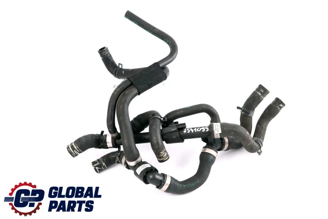 Mini Cooper R52 R53 Cooling System Coolant Water Return Hose Pipe - SKU 7541095 - Part number 7541095