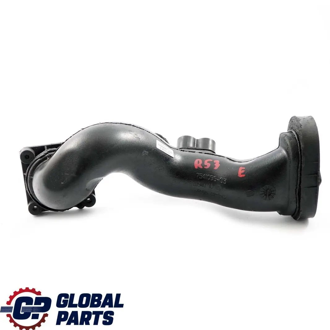 Mini Cooper S R52 R53 W11 Charge Air Intake Duct Vacuum Hose Pipe - SKU 7541096 - Part number 7541096