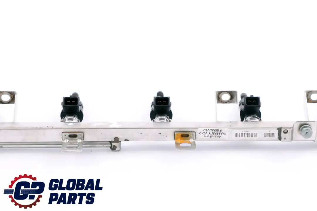 M54 Fuel Injector Rail With Injectors to BMW 3 5 7 X3 Series 1 E46 E60 E61 E65 E83 with Part number 7541452 BMW 3 5 7 X3 Series 1 E46 E60 E61 E65 E83 M54 Fuel Injector Rail With Injectors - SKU 7541452-2 - Part number 7541452