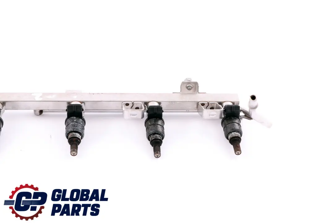 M54 Fuel Injector Rail With Injectors to BMW 3 5 7 X3 Series 1 E46 E60 E61 E65 E83 with Part number 7541452 BMW 3 5 7 X3 Series 1 E46 E60 E61 E65 E83 M54 Fuel Injector Rail With Injectors - SKU 7541452-2 - Part number 7541452
