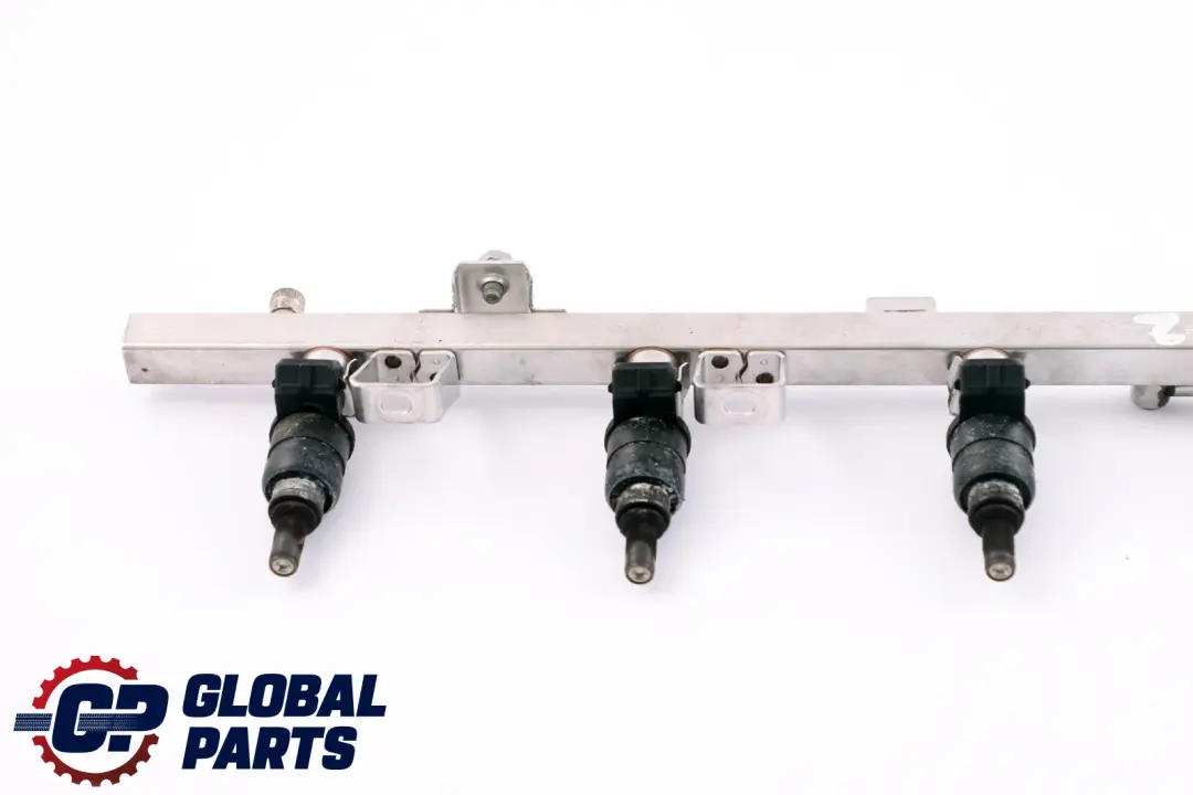 M54 Fuel Injector Rail With Injectors to BMW 3 5 7 X3 Series 1 E46 E60 E61 E65 E83 with Part number 7541452 BMW 3 5 7 X3 Series 1 E46 E60 E61 E65 E83 M54 Fuel Injector Rail With Injectors - SKU 7541452-2 - Part number 7541452