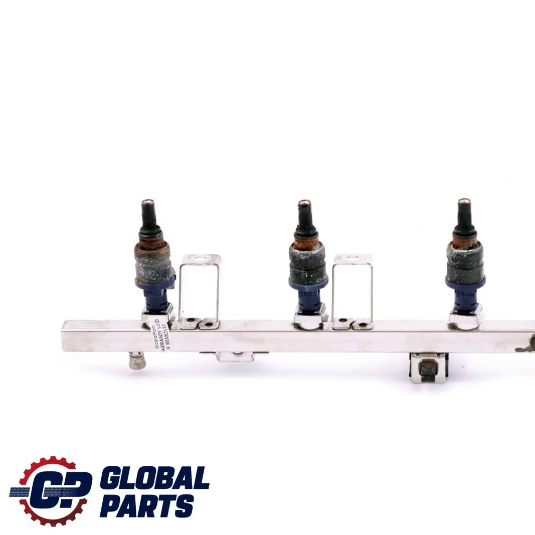 BMW X3 E46 E60 E61 E65 E83 M54 Fuel Injector Rail With Injectors - SKU 7541452-3 - Part number 7541452