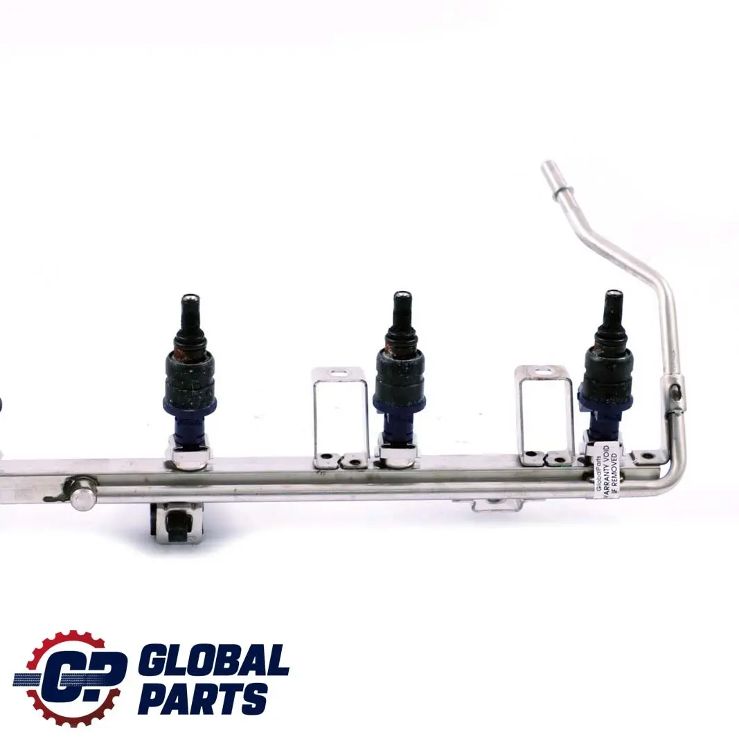 BMW X3 E46 E60 E61 E65 E83 M54 Fuel Injector Rail With Injectors - SKU 7541452-3 - Part number 7541452