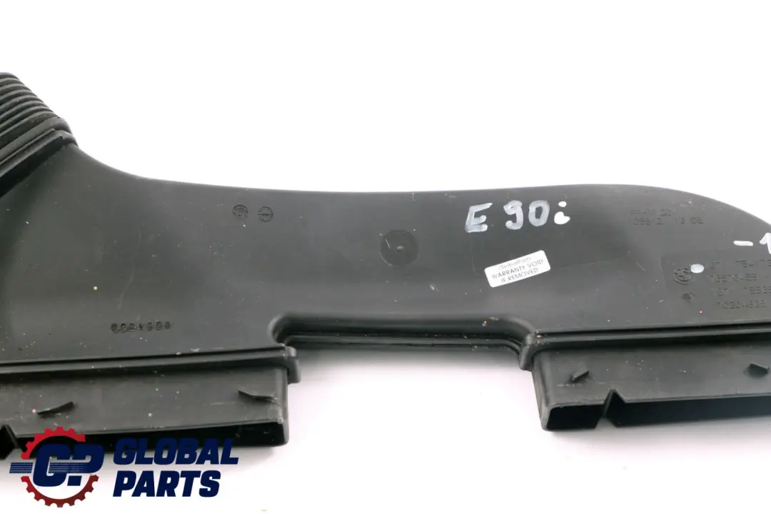 Intake Duct Suction Hood to BMW E90 E91 E92 E93 Air with Part number 7541737 BMW E90 E91 E92 E93 Air Intake Duct Suction Hood - SKU 7541737-1 - Part number 7541737