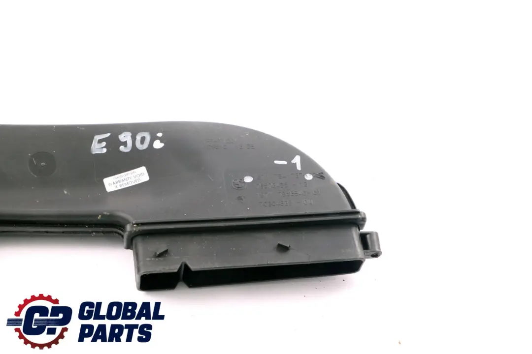 BMW E90 E91 E92 E93 Prise d'Air Conduit Aspiration Capot - SKU 7541737-1 - Numéro de pièce 7541737