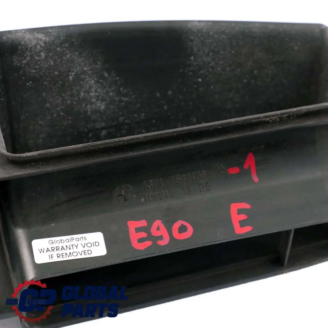 Conducto ntrada aire de aspiración del capó delantero para BMW 3 E90 E91 E92 E93 1 con número de pieza 7541738 BMW 3 E90 E91 E92 E93 1 Conducto ntrada aire de aspiración del capó delantero - SKU 7541738-1 - Número de pieza 7541738