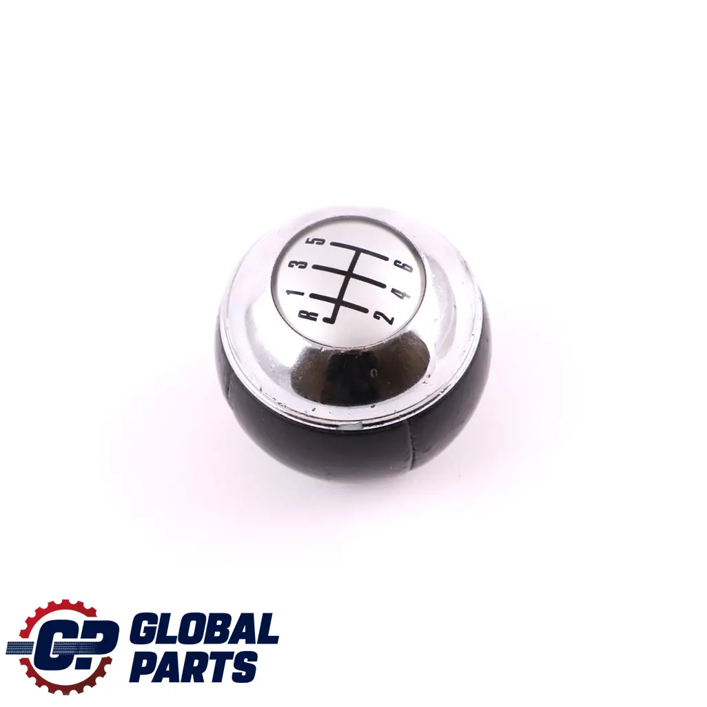 BMW Mini Cooper 2 R50 R52 R53 Gear Shift Knob Gaiter Cover Leather Chrome - SKU 7542272-2 - Part number 7542272