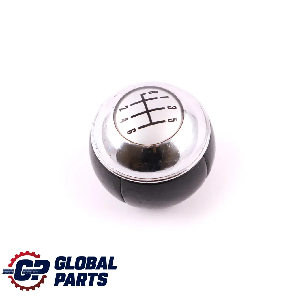 BMW Mini Cooper 2 R50 R52 R53 Gear Shift Knob Gaiter Cover Leather Chrome - SKU 7542272-2 - Part number 7542272