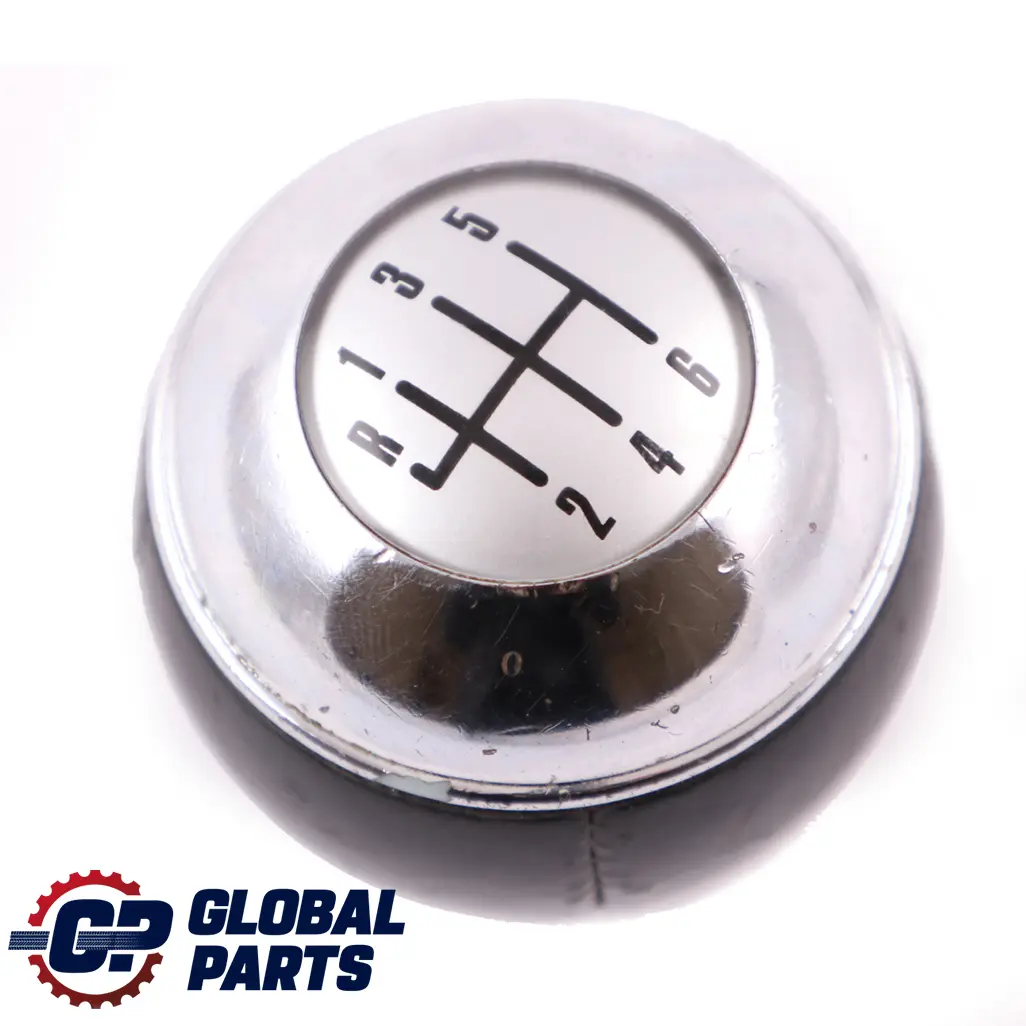 BMW Mini Cooper 2 R50 R52 R53 Gear Shift Knob Gaiter Cover Leather Chrome - SKU 7542272-2 - Part number 7542272