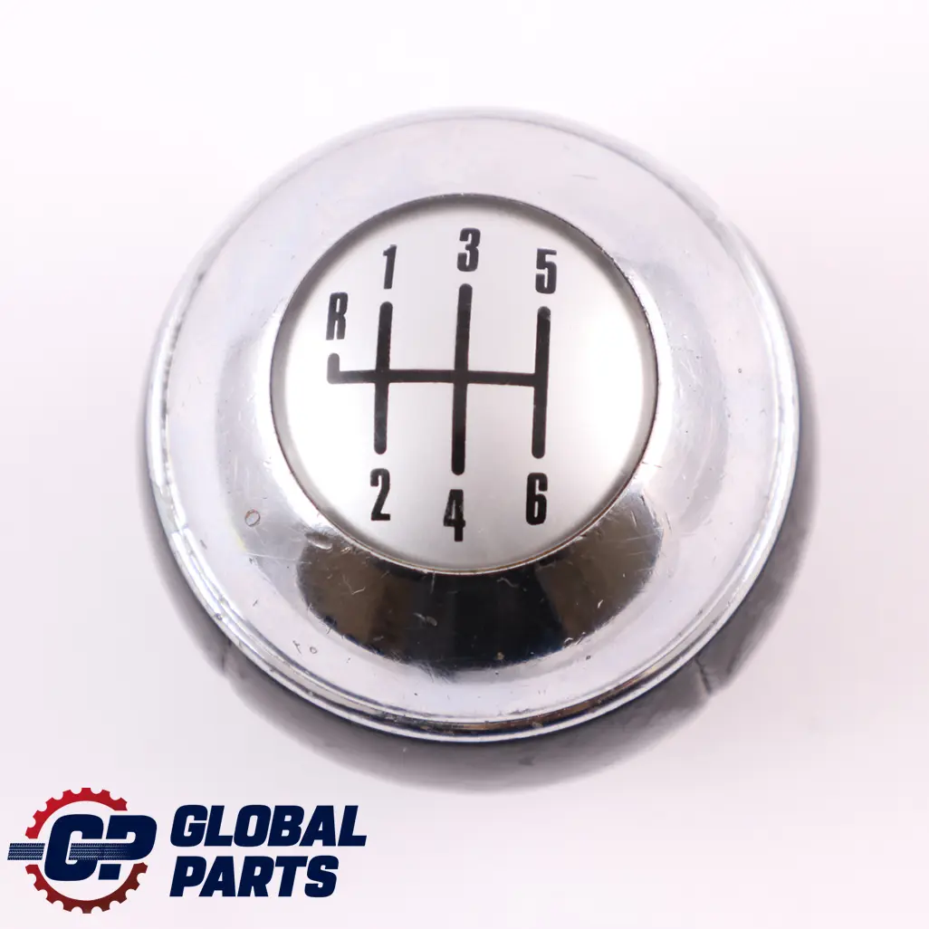 BMW Mini Cooper 2 R50 R52 R53 Gear Shift Knob Gaiter Cover Leather Chrome - SKU 7542272-2 - Part number 7542272
