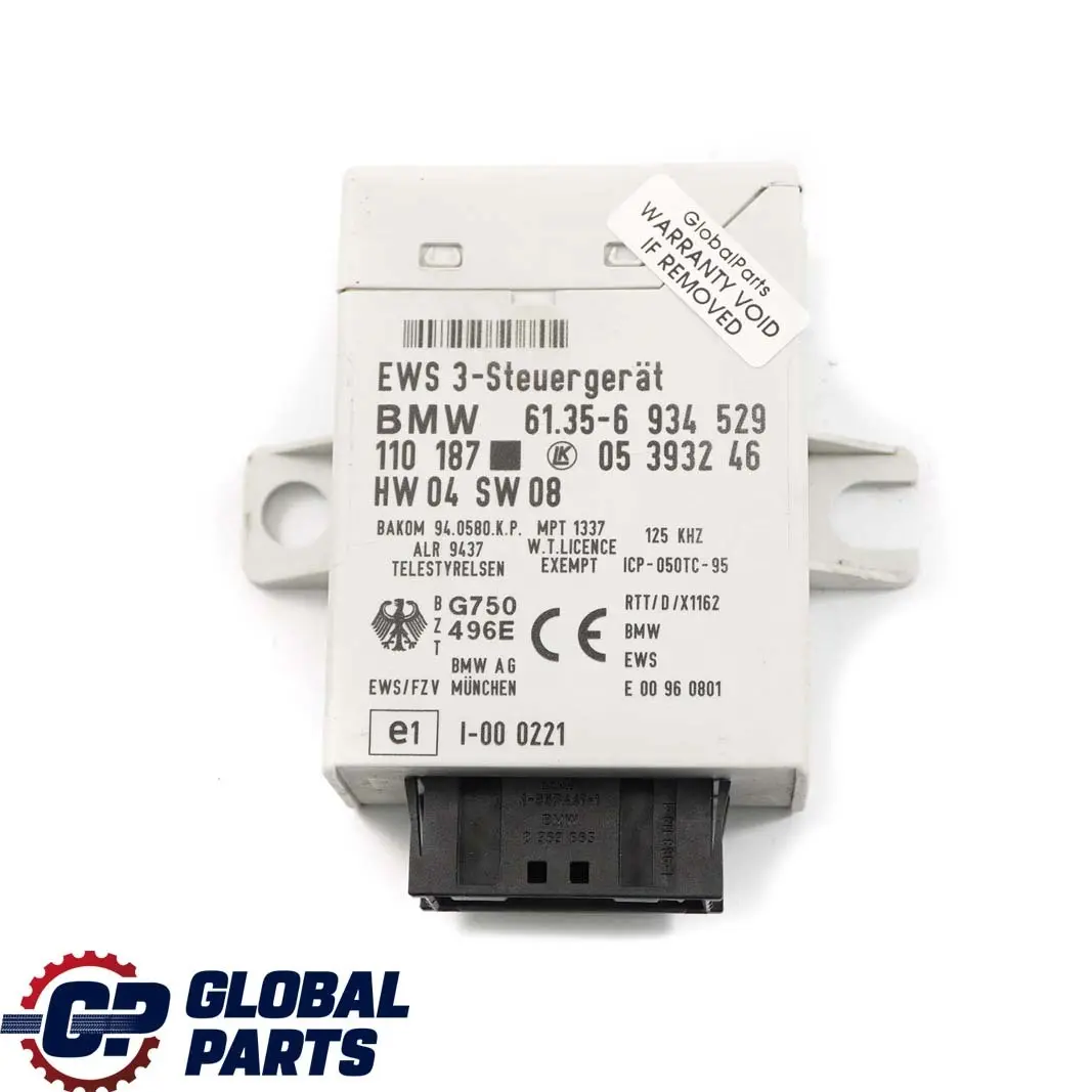 Mini Cooper S R53 W11 170HP Petrol Engine ECU Kit DME 7542310 EWS3 + Key Manual - SKU 7542310-6 - Part number 7557395