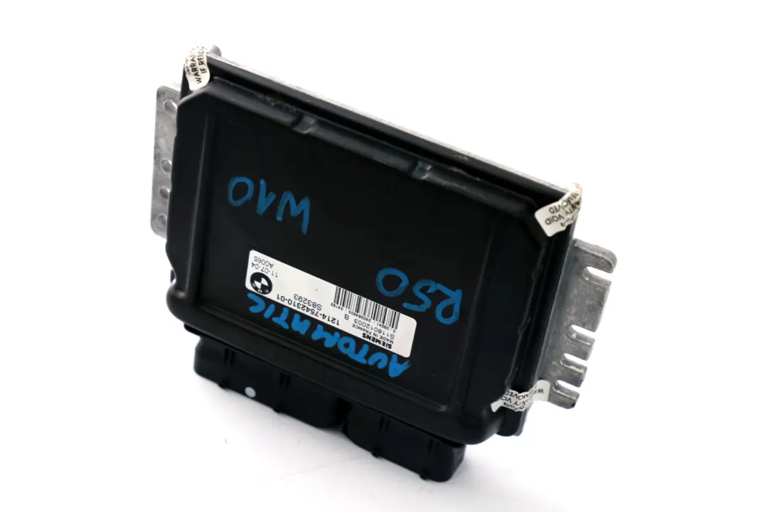BMW Mini Cooper One R50 DME Petrol Engine Control Unit ECU Automatic - SKU 7542310 - Part number 7542310
