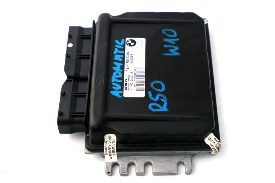 DME Gasolina Motor Unidad Control ECU Automático para BMW Mini Cooper One R50 con número de pieza 7542310 BMW Mini Cooper One R50 DME Gasolina Motor Unidad Control ECU Automático - SKU 7542310 - Número de pieza 7542310