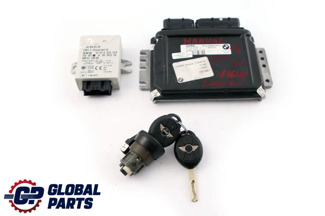 BMW Mini Cooper One R50 DME Gasolina Motor Unidad Control ECU Automático - SKU 7542310 - Número de pieza 7542310
