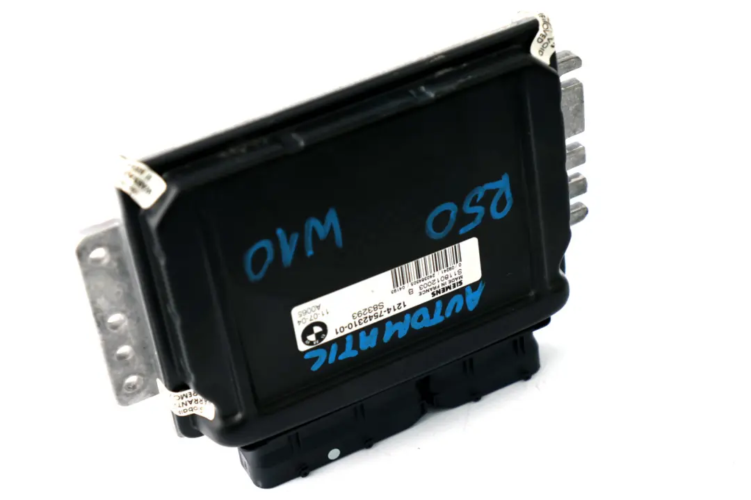 DME Unité de contrôle du moteur ECU Automatique pour BMW Mini Cooper One R50 à propos du numéro de pièce 7542310 BMW Mini Cooper One R50 DME Unité de contrôle du moteur ECU Automatique - SKU 7542310 - Numéro de pièce 7542310