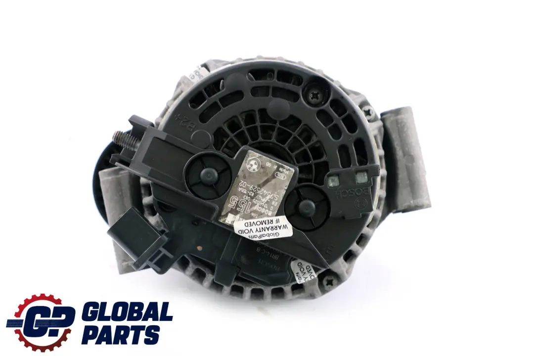 N52 Alternador Generador 155A para BMW E87 E90 E91 E60 E61 E63 con número de pieza 7542529 BMW E87 E90 E91 E60 E61 E63 N52 Alternador Generador 155A - SKU 7542529 - Número de pieza 7542529