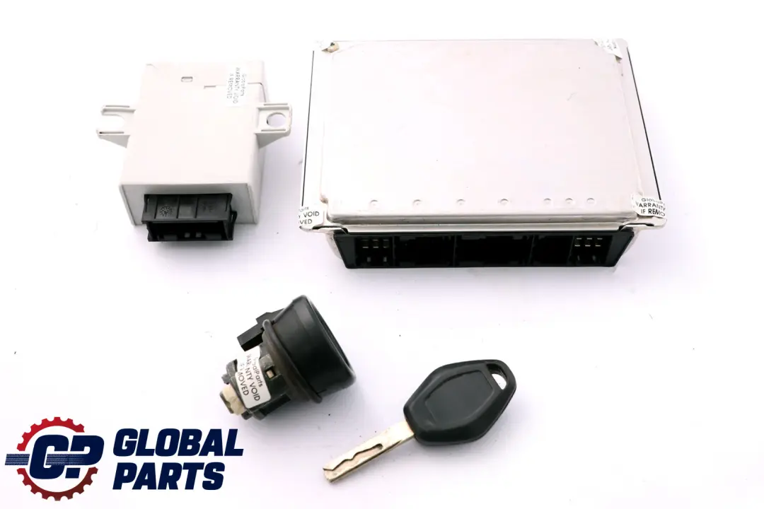 BMW X3 Series E83 2.5i M54 192PS ECU Steuergerät DME EWS3 + Schlüssel - SKU 7543157-1 - Teilenummer 7543157