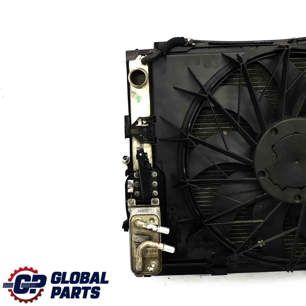 BMW E65 E66 Complete Petrol Radiator Pack Fan Housing Motor 600W - SKU 7543282-3 - Part number 7543282