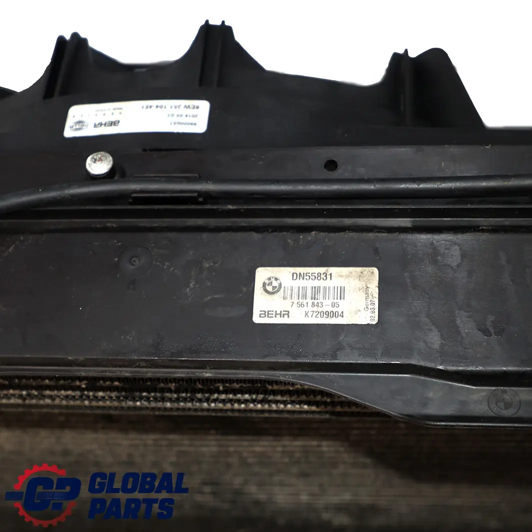 Pacchetto Completo Radiatore Benzina Ventola Motore 600W per BMW E65 E66 con numero di parte 7543282 BMW E65 E66 Pacchetto Completo Radiatore Benzina Ventola Motore 600W - SKU 7543282-3 - Numero di parte 7543282