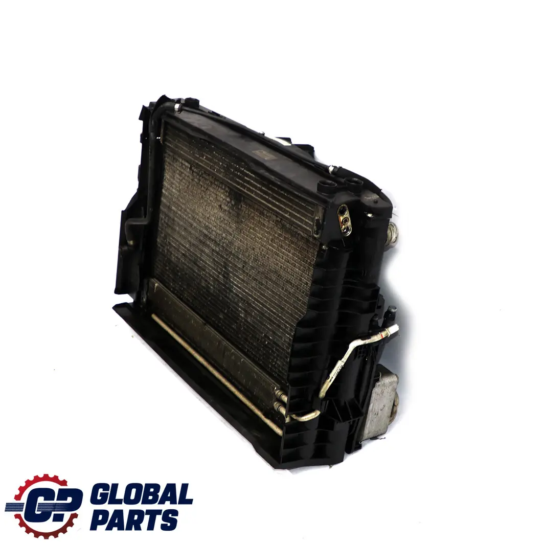 BMW E65 E66 Complete Petrol Radiator Pack Fan Housing Motor 600W - SKU 7543282-3 - Part number 7543282