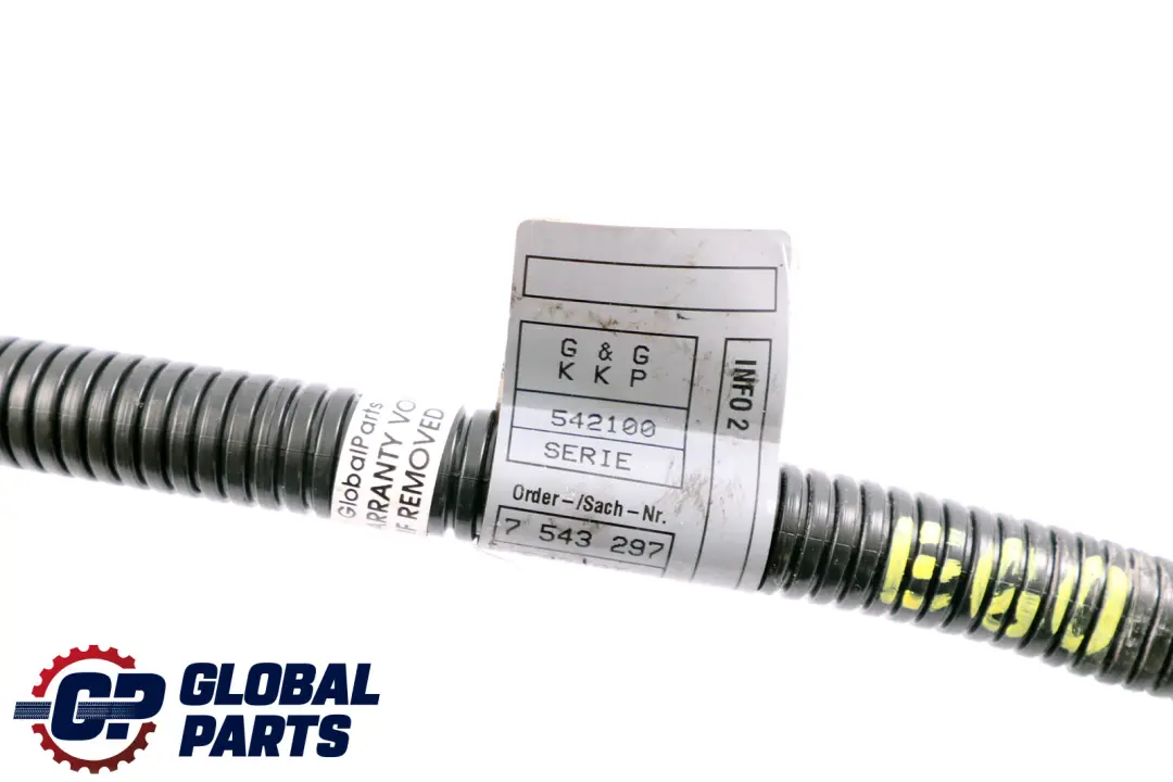 BMW 5 6 Series E60 E61 E63 E64 N52 Cable Alternator Starter Base B - SKU 7543297 - Part number 7543297