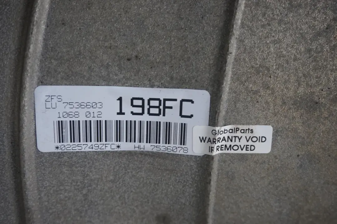 N62 Automatic Auto Gearbox GA6HP26Z WARRANTY to BMW E65 E66 735i Petrol with Part number 7536603 BMW E65 E66 735i Petrol N62 Automatic Auto Gearbox GA6HP26Z WARRANTY - SKU 7544607 - Part number 7536603