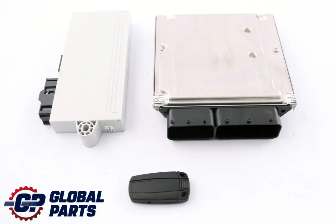 BMW 1 3 r E87 E90 E91 120i 320i N46 Steuergerät DME CAS2 + Schlüssel - SKU 7545042-7 - Teilenummer 7545042