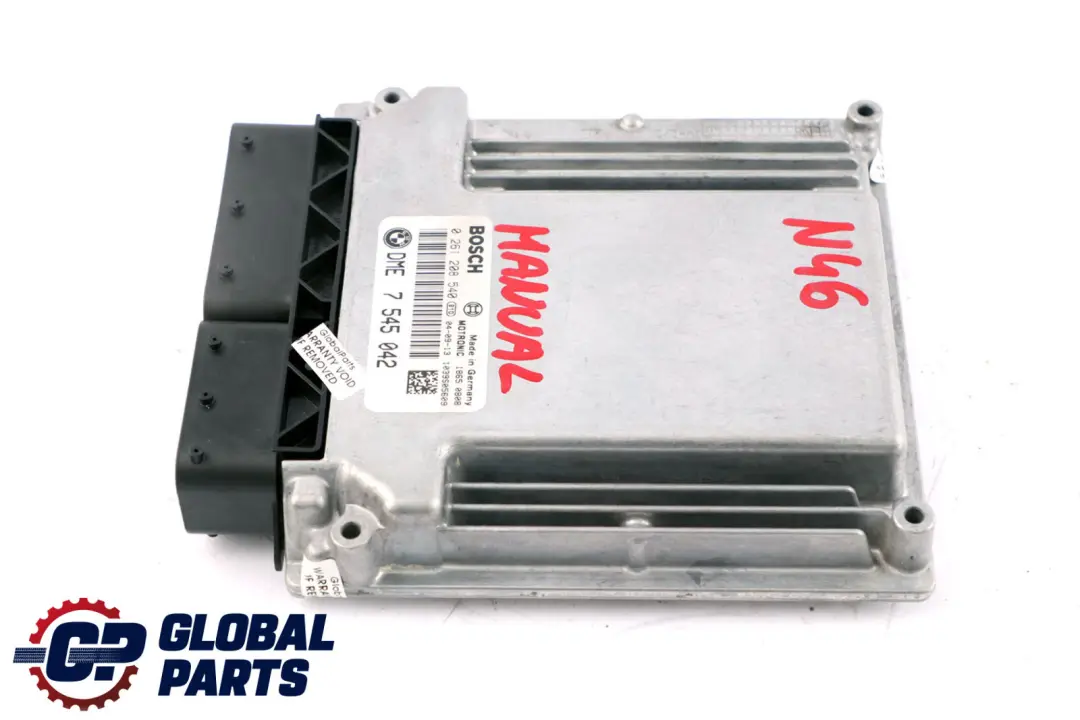 N46 118i 318i 120i 320i ECU DME Control Unit to BMW 1 3 Series E87 E90 E91 with Part number 7545042 BMW 1 3 Series E87 E90 E91 N46 118i 318i 120i 320i ECU DME Control Unit - SKU 7545042 - Part number 7545042