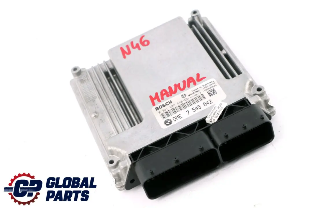 BMW 1 3 Series E87 E90 E91 N46 118i 318i 120i 320i ECU DME Control Unit - SKU 7545042 - Part number 7545042