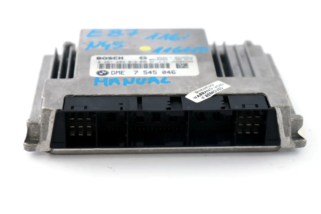 BMW 1 3 Series E87 E90 N45 116i 316i Petrol ECU Kit DME CAS 2 Key - SKU 7545046 - Part number 7545046